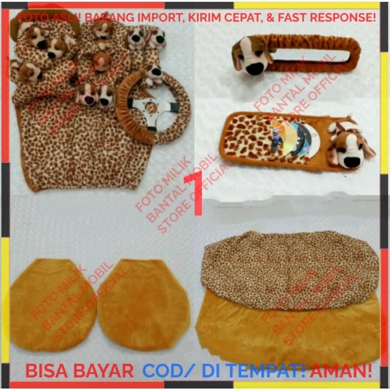 SET CAR SARUNG COVER BANTAL HEADREST SANDARAN KEPALA LEHER JOK TISU TISSU TISUE TISSUE STIR SETIR SA