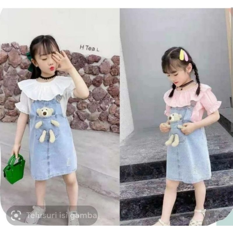 OVERALL BONEKA USIA 1-7TAHUN