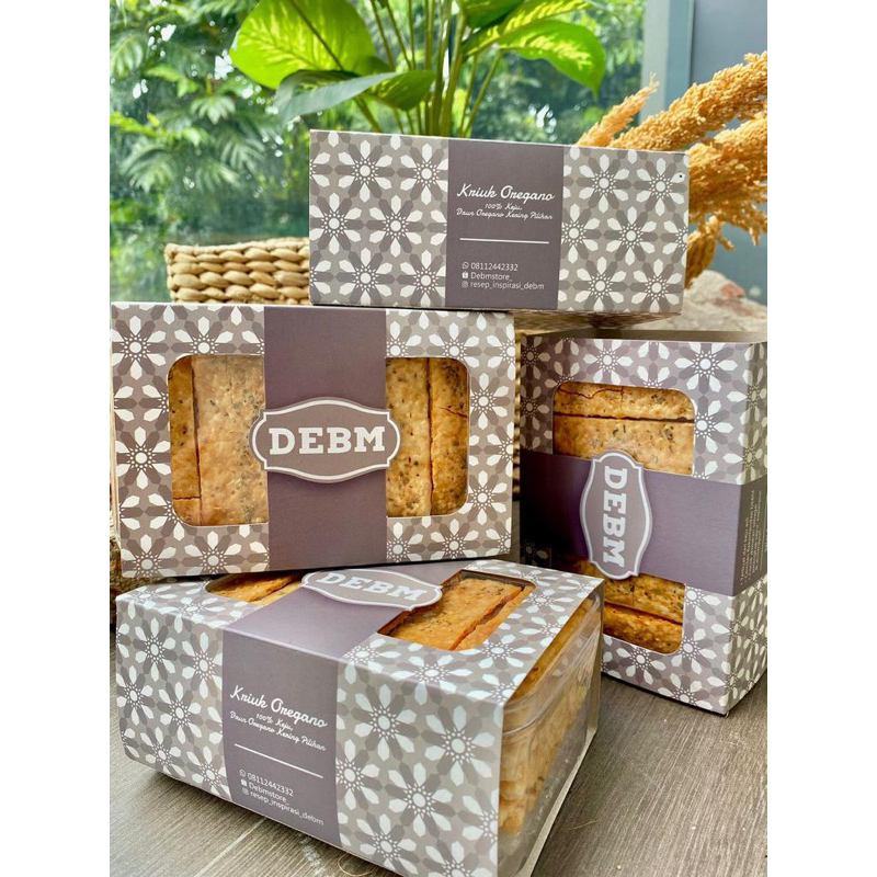 

Paket Sultan DEBM-B Keju Kriuk Oregano dapat 4 toples
