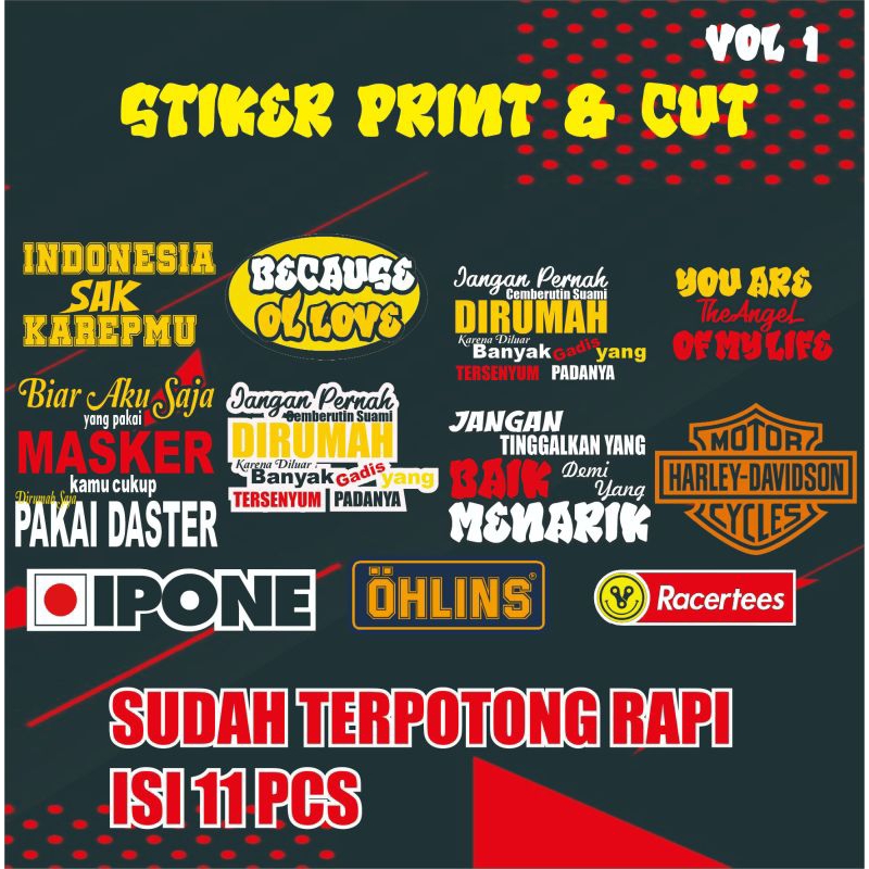 

stiker vinil