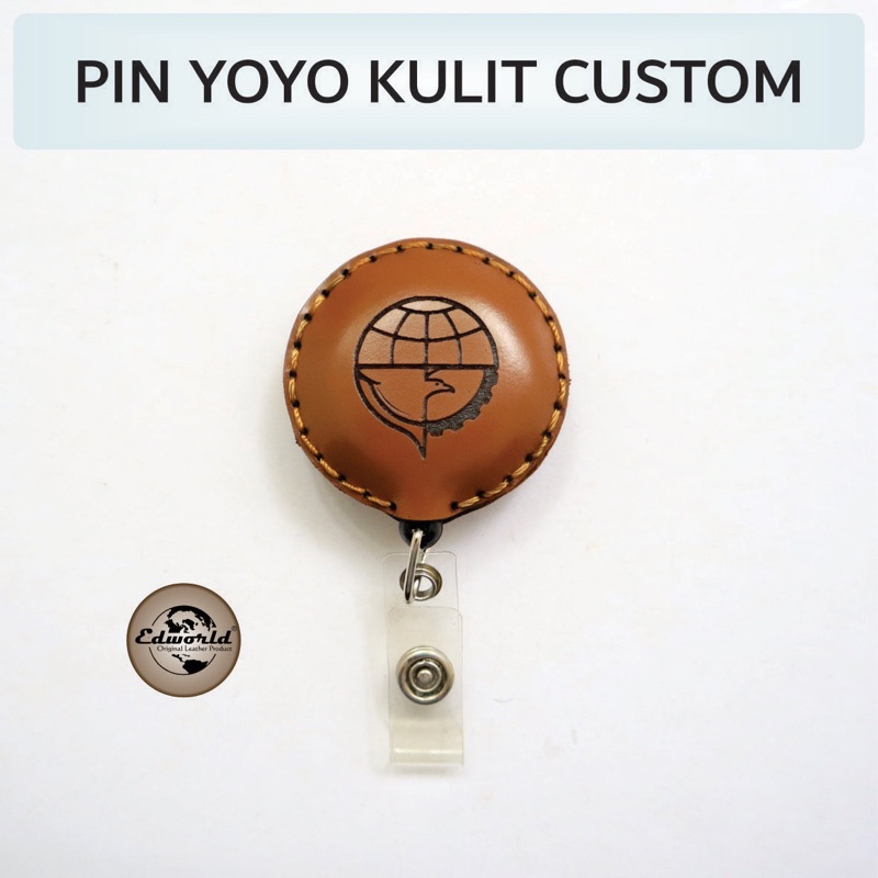 

Pin Yoyo kulit asli Custom