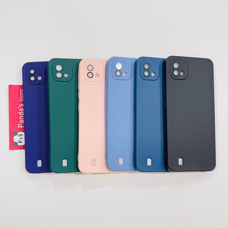 Case Realme C11 2021, C11 Biasa, C20 Lenspro Makaron Full Color Softcase Pro Lensa