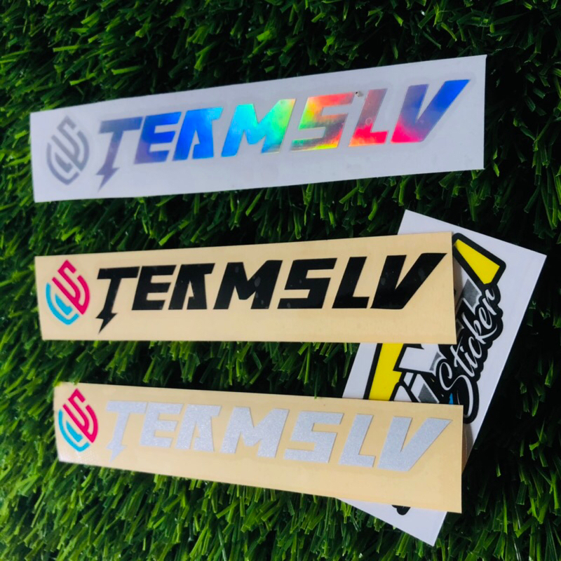 STICKER LOGO TEAMSLV Stiker cutting SLV v.3