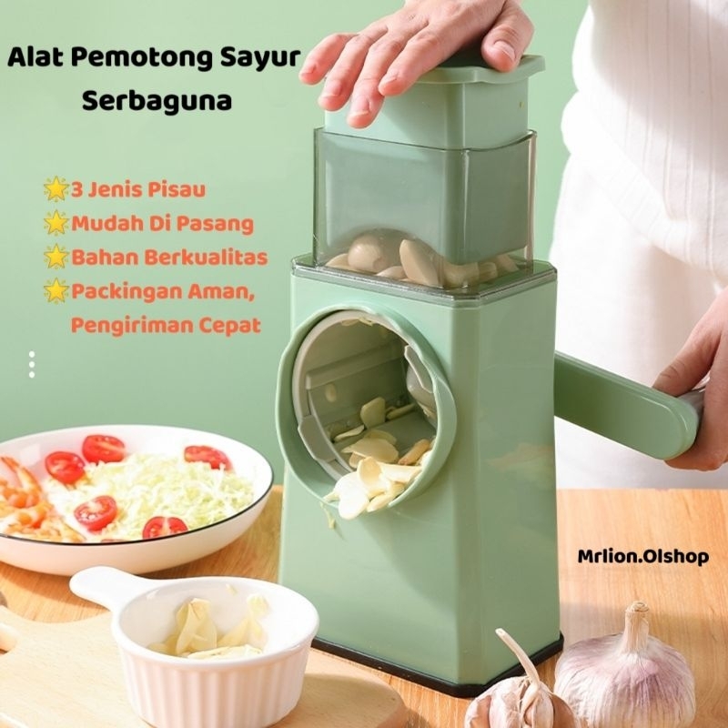 Alat Pemotong Sayuran Dan Buah/ Parutan Serbaguna Multifunction⭐ Mrlion.Olshop⭐