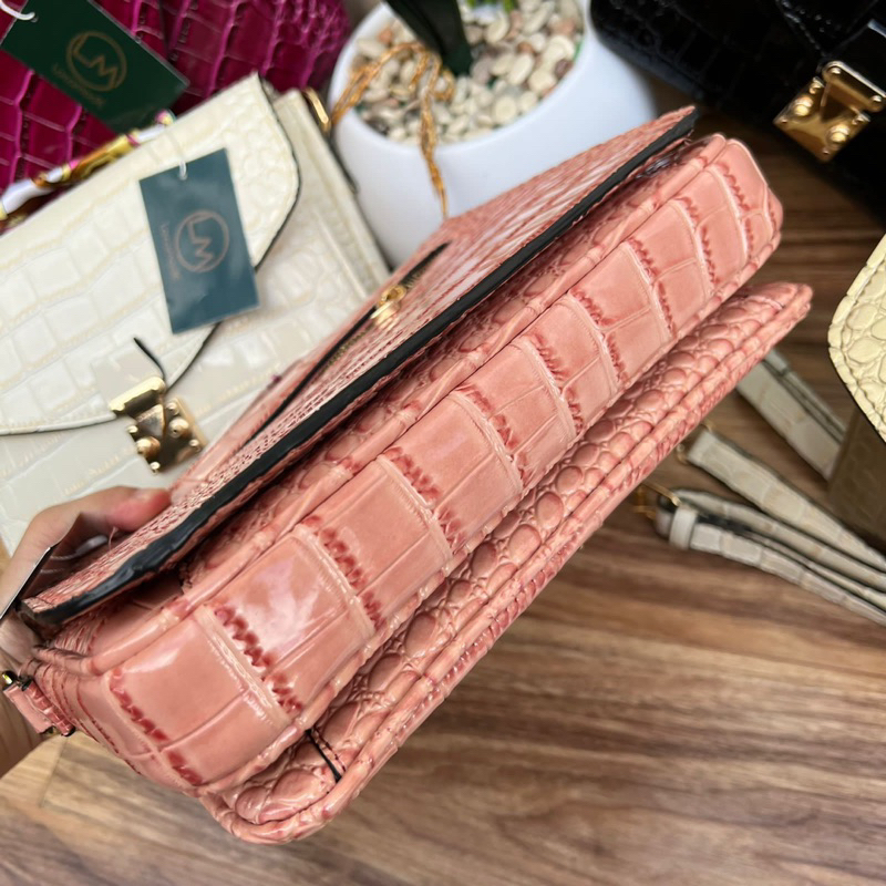 Tas Wanita Import METIS CROCO GLOSY uk.24x18 (free paperbag,syal)