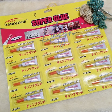 LEM PEREKAT SUPER GLUE HANDSOME // LIQUID LEM