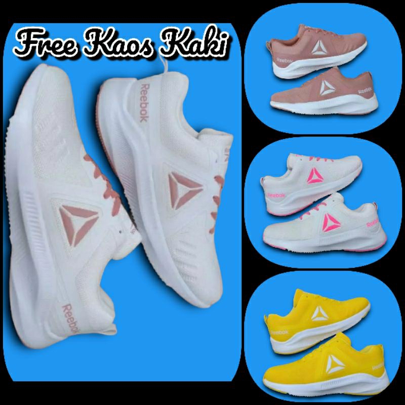 LARIS SEPATU OLAHRAGA WANITA SEPATU RUNNING JOGING AEROBIC ZUMBA SEPATU IMPORT RINGAN