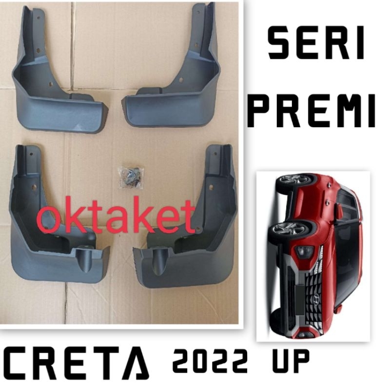 mudguard karpet Lumpur Hyundai Creta 2022 2023 Premi &amp; Non Premi