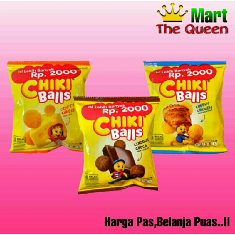 

Chiki Balls 2000 renceng ( 10 x 16gr ) all varian rasa