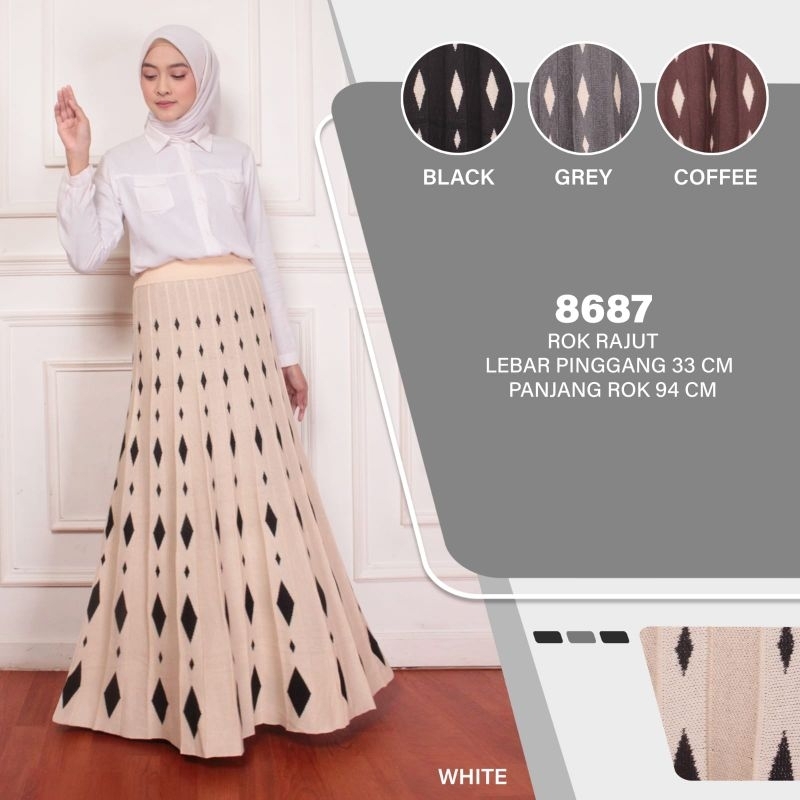 Rok Rajut Import Bangkok 8687