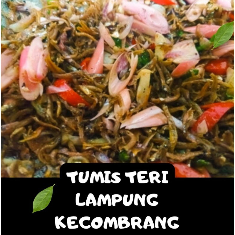 MENU RUMAHAN &quot;TUMIS TERI LAMPUNG RAWIT KECOMBRANG&quot; (PORSI BESAR 2-3X MAKAN)