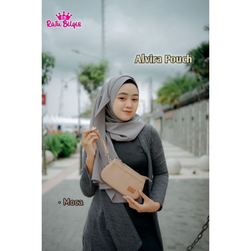 Ratu Bilqis Pouch Alvira Tempat Hp Dan Uang