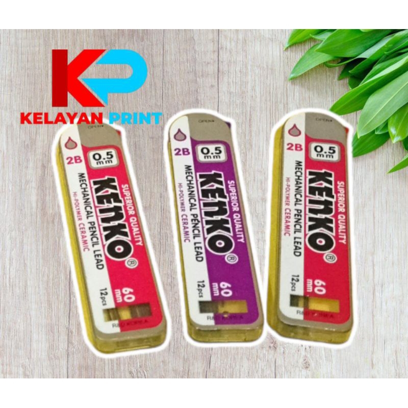 

ISI PENSIL MEKANIK 2B 0,5 1 TUBE ISI 12 PCS
