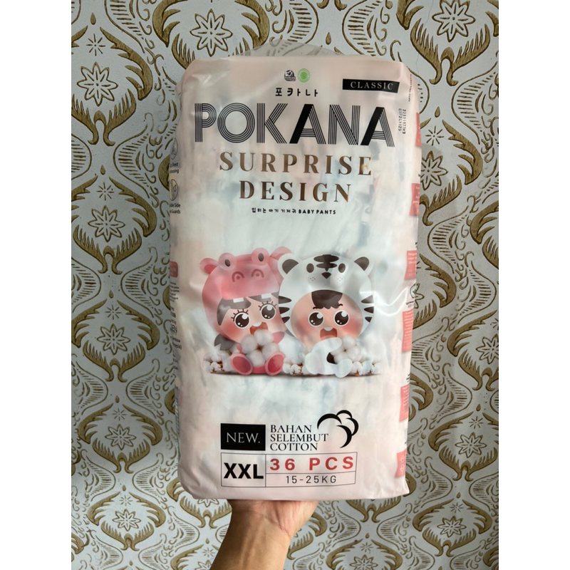 Pokana Pants Surprise Design S60/M58/L48/XL42/XXL36- Popok Celana