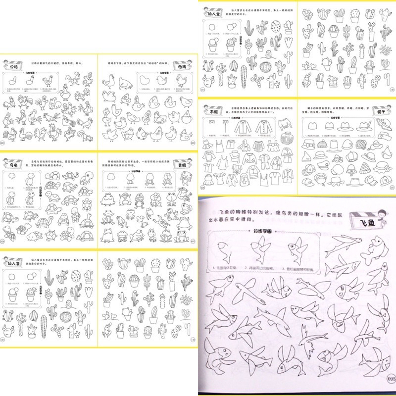 buku mewarnai anak anak 8000 object drawing book activity book