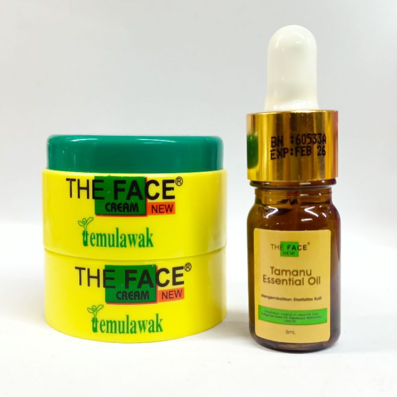 Paket - Cream The Face Temulawak Bpom