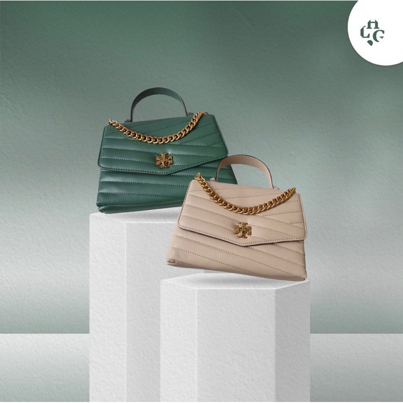 TB Kira Chevron Top Handle Satchel