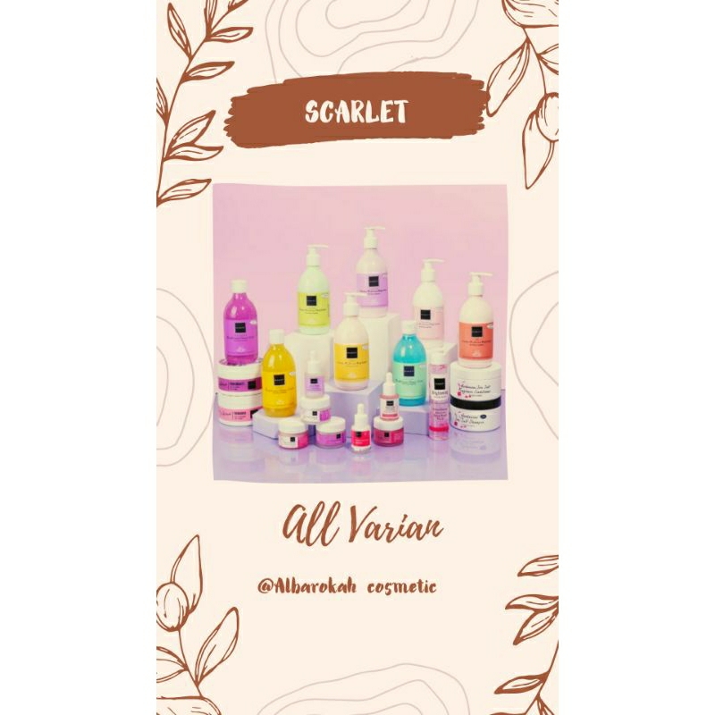 Scarlett whitening BPOM SALE 100% original scarlett