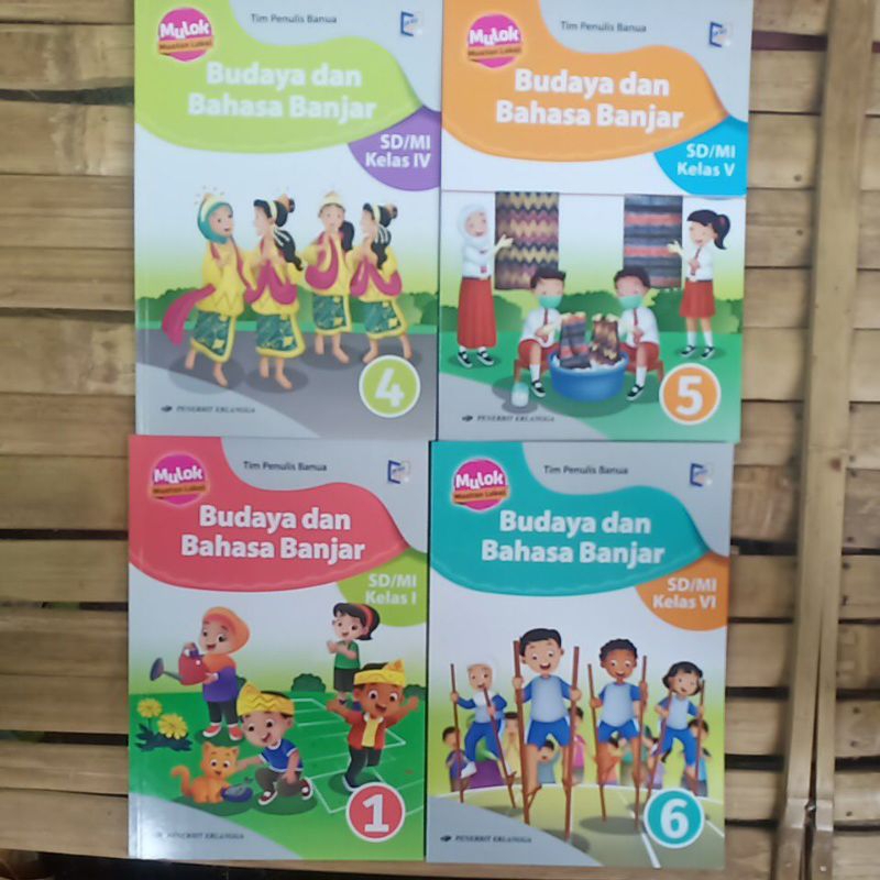 Buku Budaya dan Bahasa Banjar SD/MI kelas 1,4,5,6