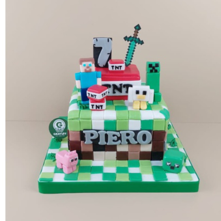 Jual KUE ULANG TAHUN LEGO MINECRAFT UK 15CM | Shopee Indonesia