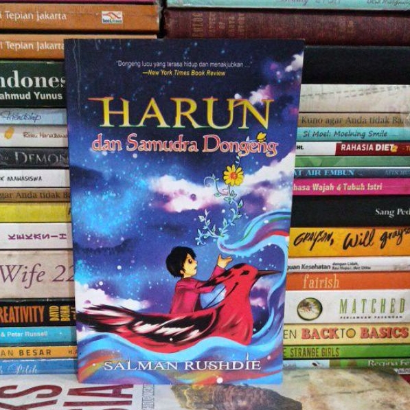 NOVEL ORIGINAL HARUN dan Samudra Dongeng SALMAN RUSHDIE Bekas