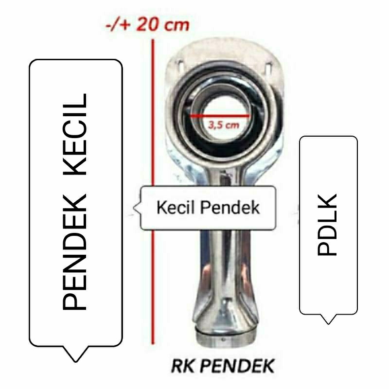 Tungku Buner  ,  7CM  , Cerobong rinnai 522 SET , 𝚃ungku  Kompor  , rinnai panjang dan burner