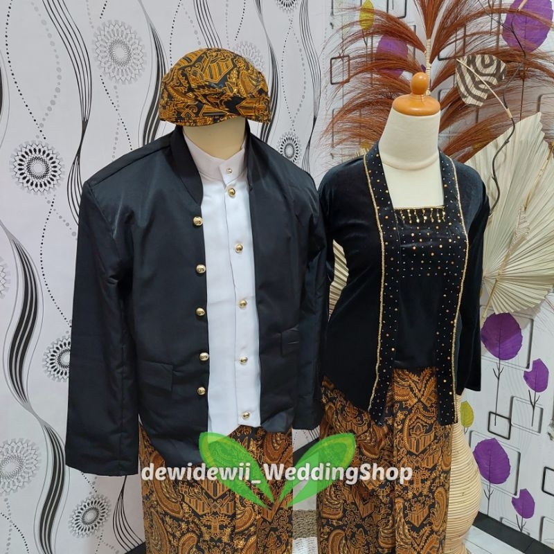 [1set] Sepasang Baju Adat / Baju Prewed || Hewes - Domas Payet