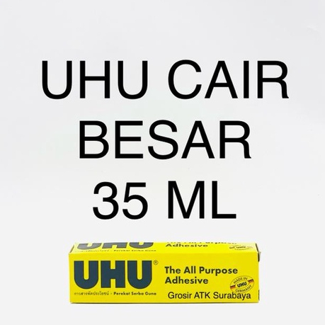 

LEM UHU 35 ML / UHU Cair BESAR 35 ML Original Asli