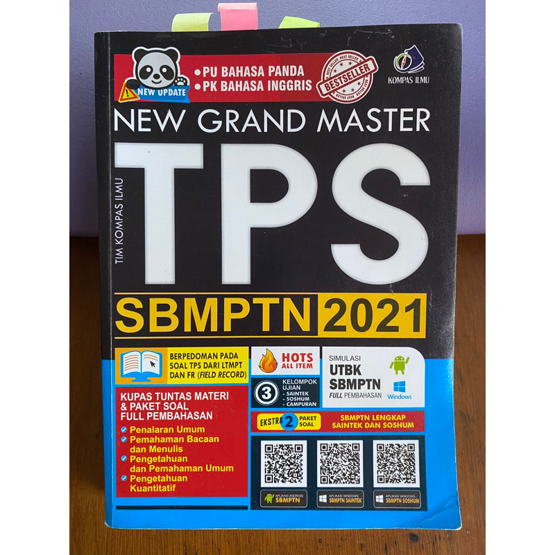 PRELOVED Buku New Grand Master TPS SBMPTN 2021