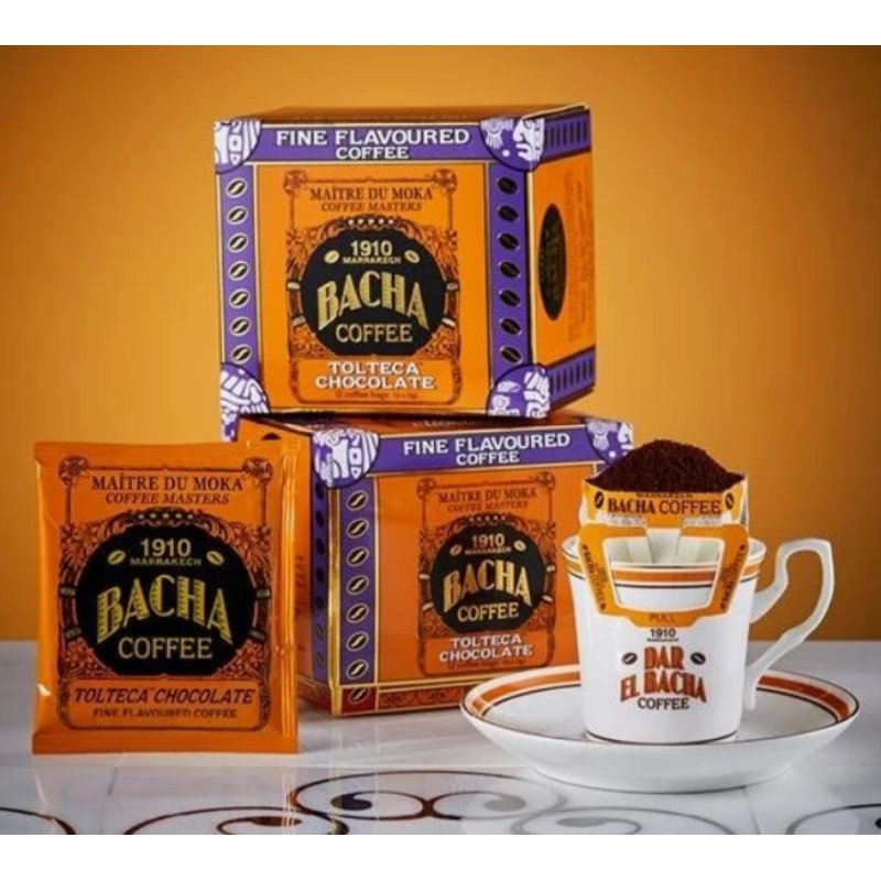 

BACHA COFFEE TOLTECA CHOCOLATE/BOX(12BAGS)