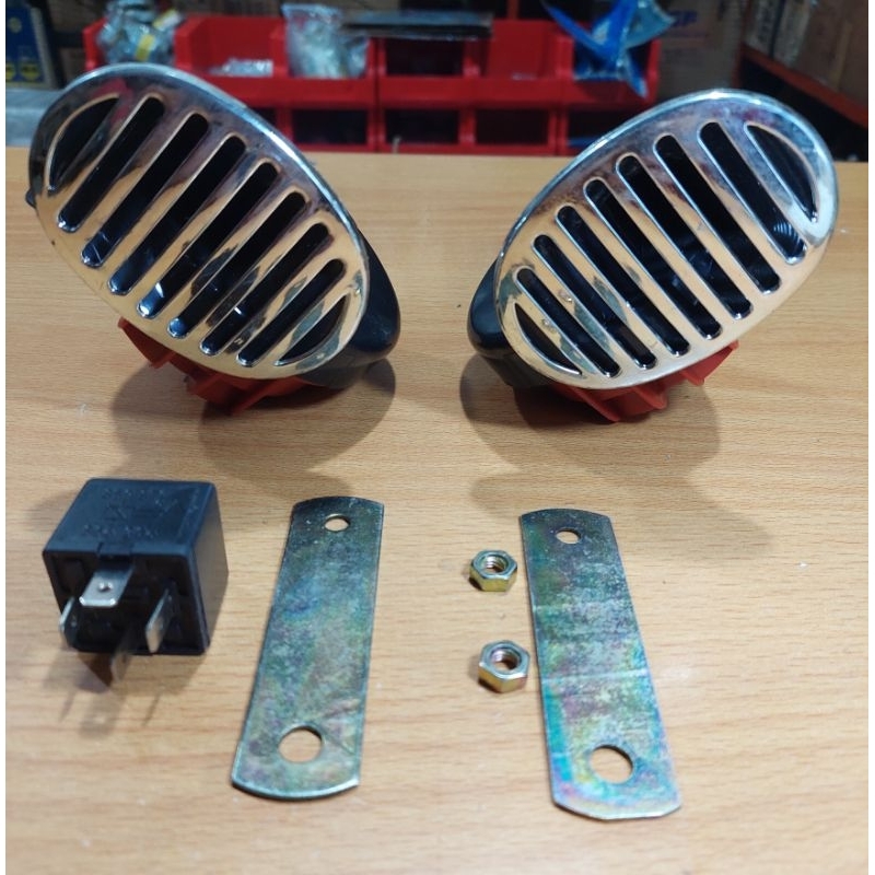 Klakson Keong TERMURAH  Klakson Keong 1set + relay