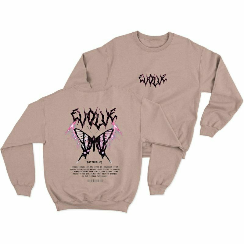 Sweater crewneck Evolve (pria &amp; wanita)