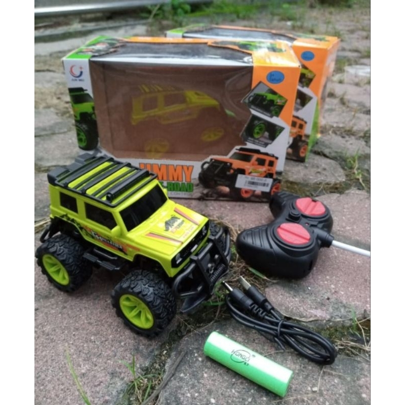 PAKAI CAS | Mainan Anak Mobil Remote Control Turbo Jimmy Off Road 6149V /Mainan anak mobil remot jim