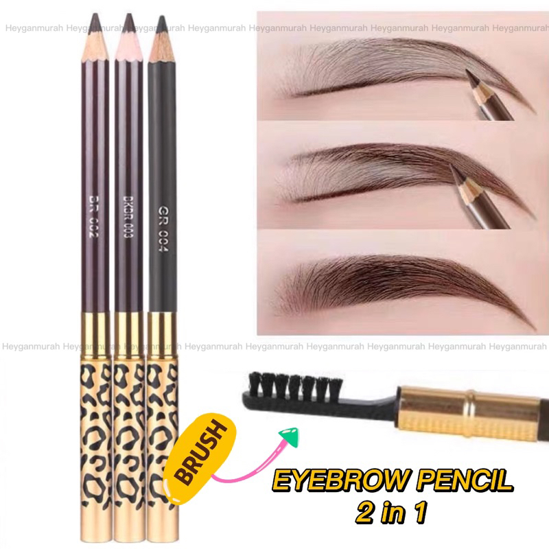 Heyganmurah - Eyebrow Pensil Brush 2in1