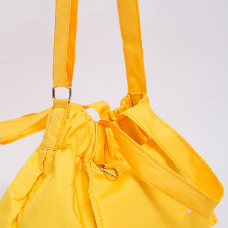 Dumpling Bag Tas Selempang Handle Bag Tas Wanita Tas serut Terbaru Size M Minor Mate Yellow