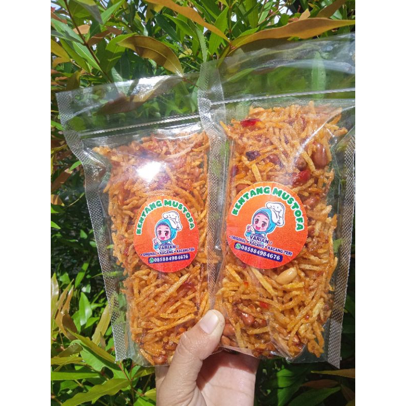 

Kentang mustofa kentang balado cemilan Snack kentang kering kentang rasa pedas manis TERMURAH