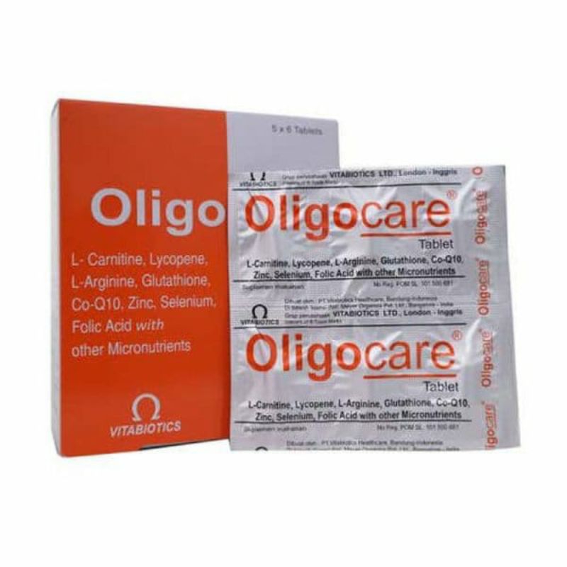 oligocare 30 tablet suplemen kesehatan pria