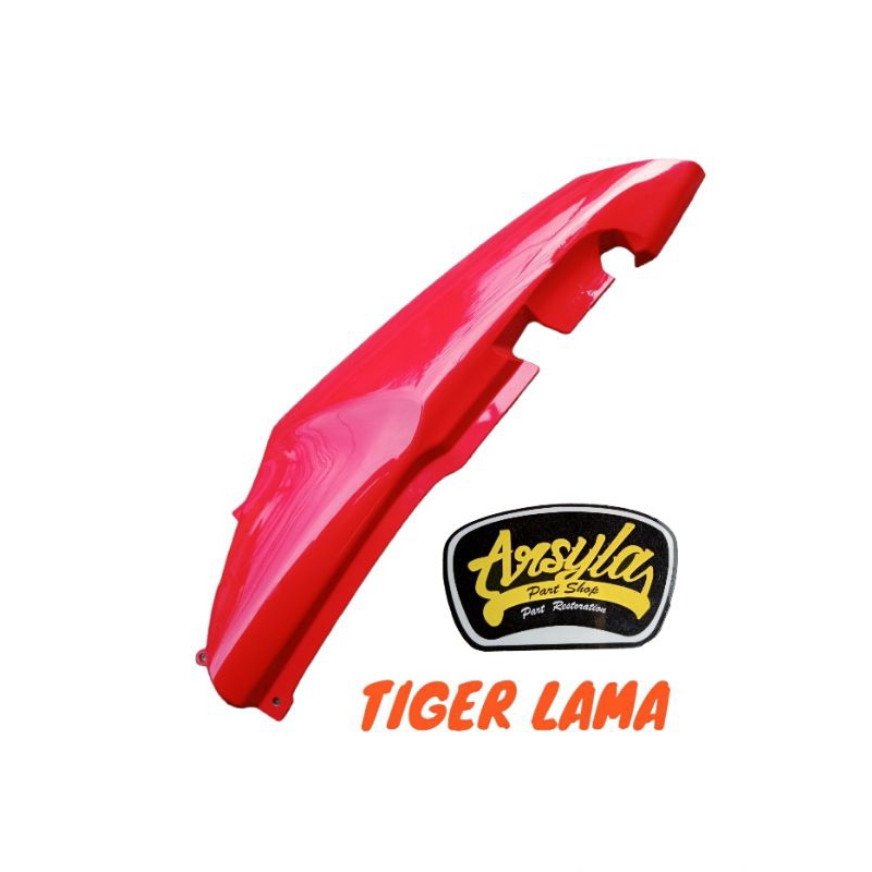cover body belakang kanan original Honda Tiger new Tiger lama 2000-2005 merah
