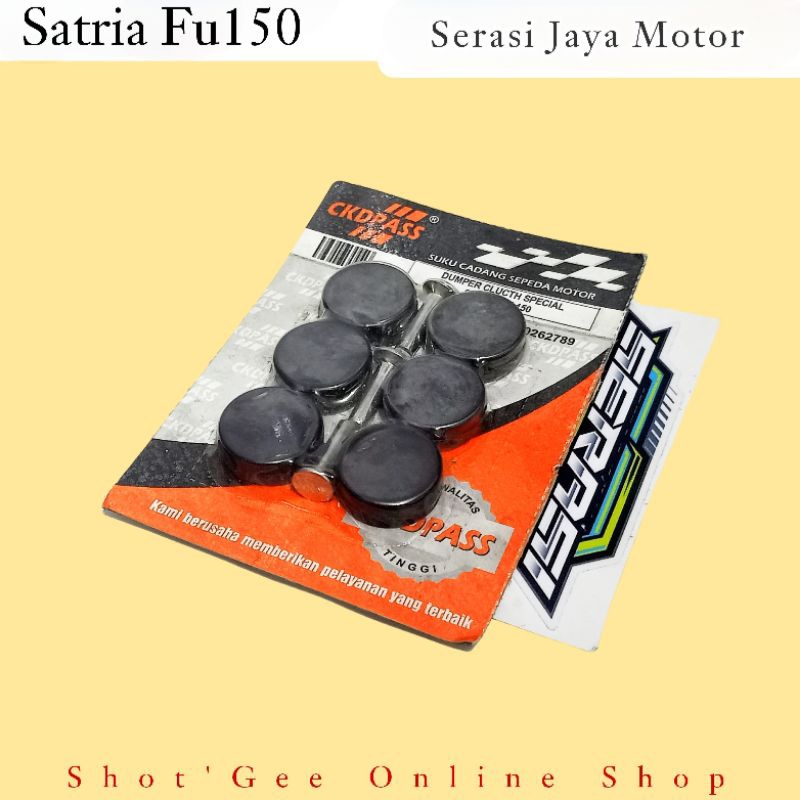 KARET KOPLING FU150 / KARET DAMPER KOPLING SATRIA FU 150