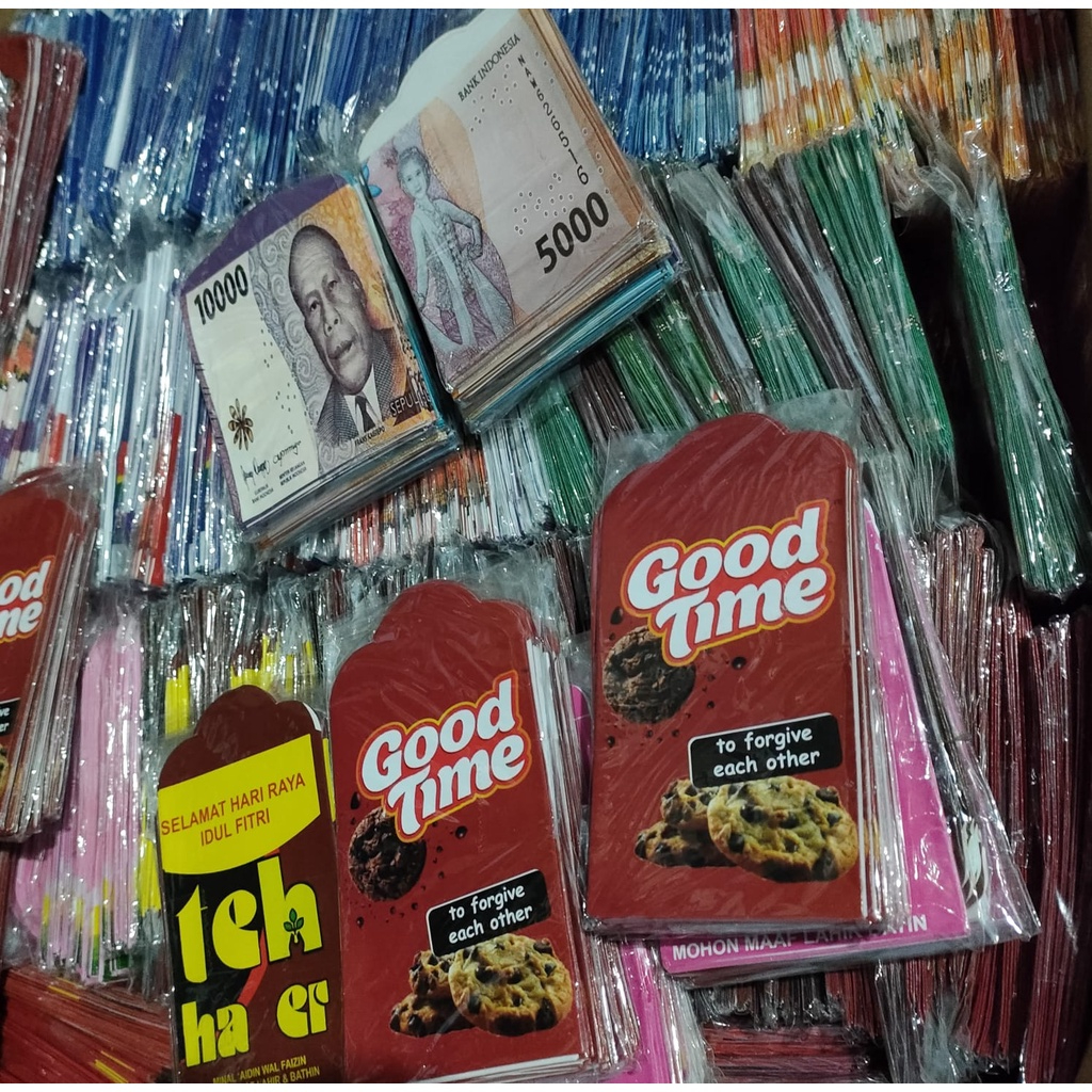 

Amplop lebaran kecil terbaru motif uang (isi 50pcs)