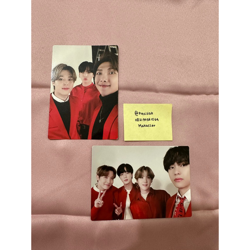 PHOTOCARD BTS PERSONA | POSTCARD BTS ARMYPEDIA | PHOTOCARD BTS MOTS ONE | PHOTOCARD BTS BUTTER OFFIC