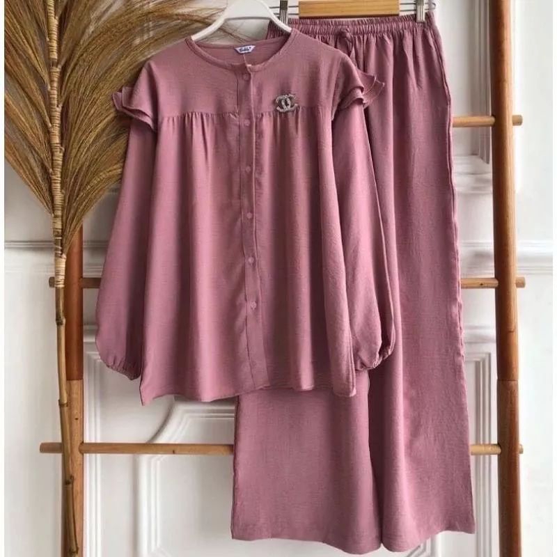 FELLO ONE SET CRINKLE AIRFLOW/ONE SET RAYON FUL/ONE SET CRINKLE AIRFLOW