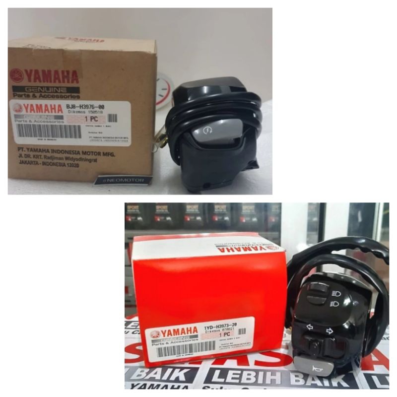 Saklar Kanan Kiri Fino FI / Switch Handle fino 125 asli original yamaha