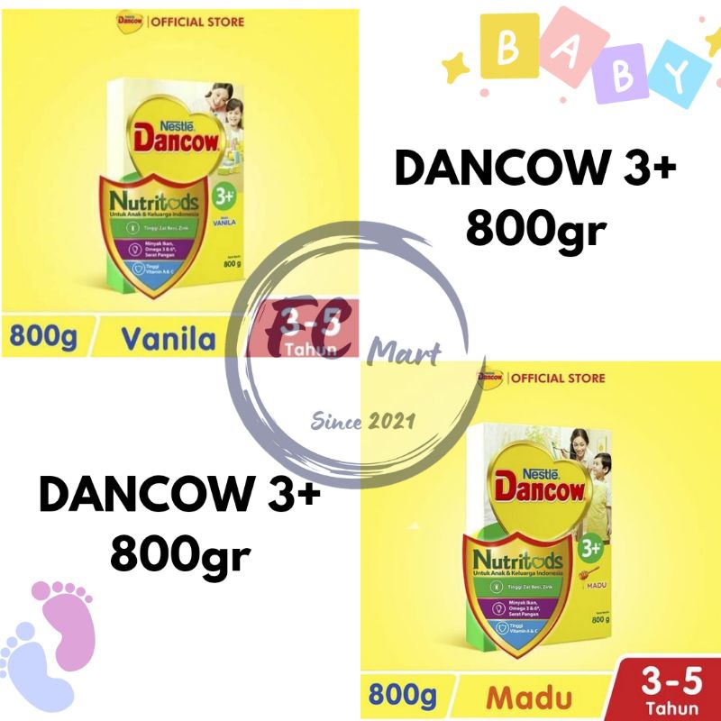 

Dancow 3+ Madu Vanilla 800gr