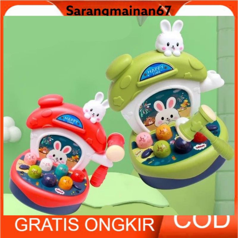 MAINAN EDUKASI ANAK BALITA PALU PUKUL TIKUS MAINAN ANAK HAPPY HAMSTER PALU PUKUL TIKUS EDUKASI