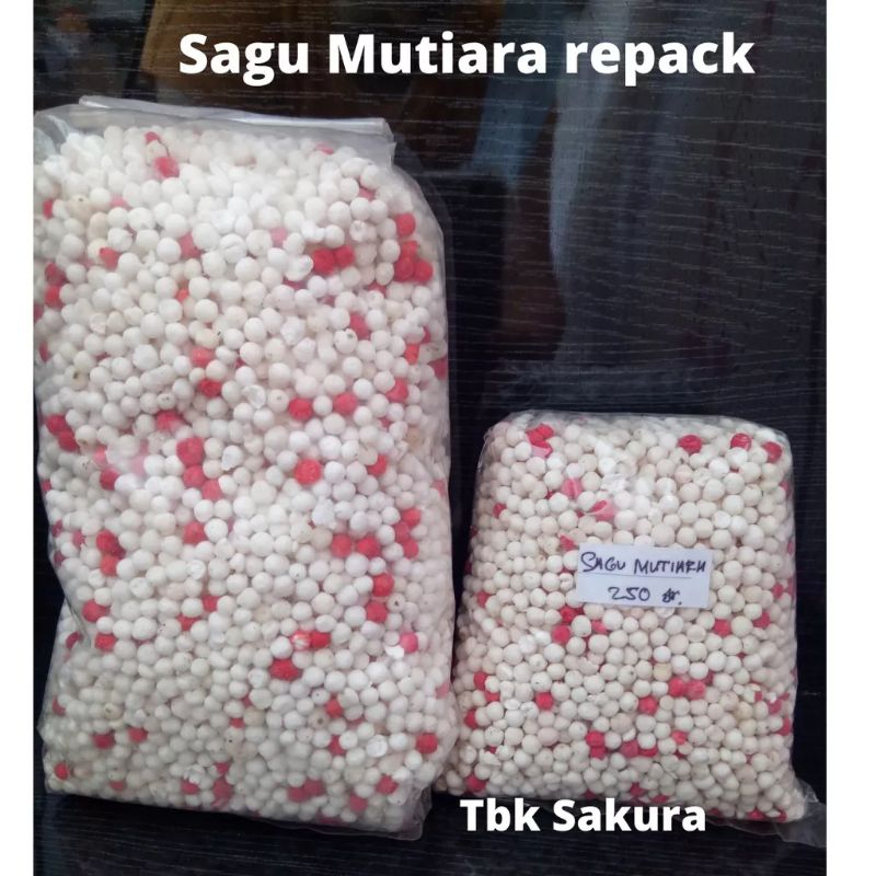 

Sagu mutiara merah 1kg enak