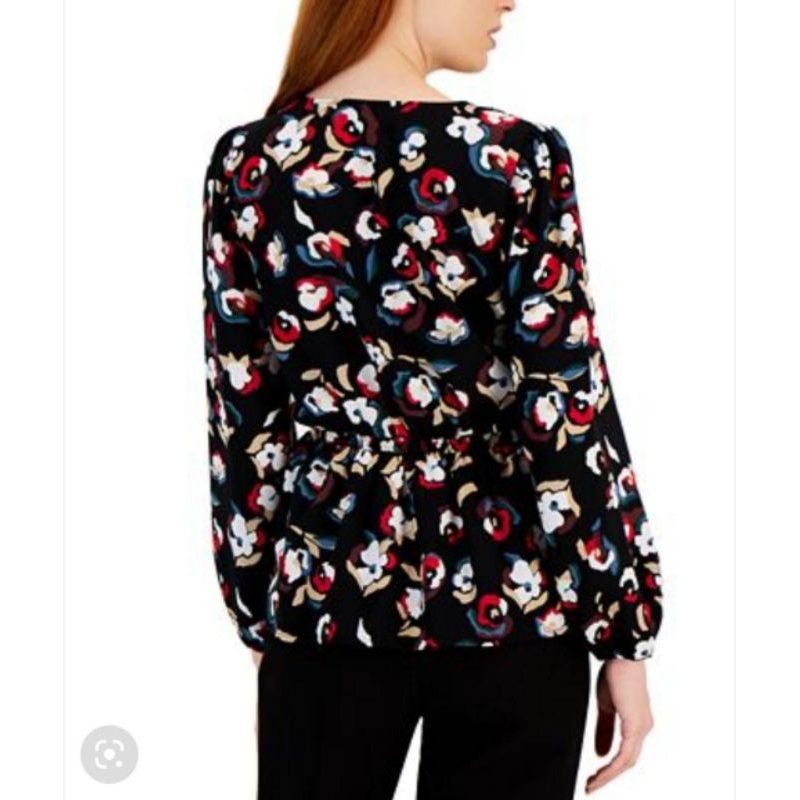 Alfani peplum blouse