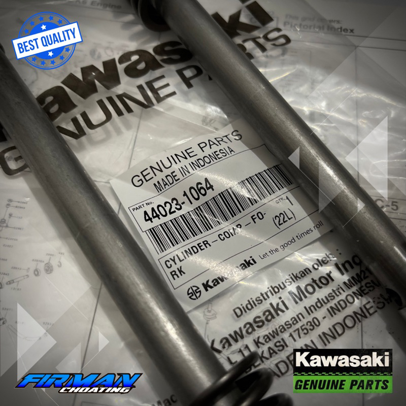 SULINGAN SHOCK DEPAN CYLINDER COMP FORK NINJA RR ORIGINAL KAWASAKI 44023-1064