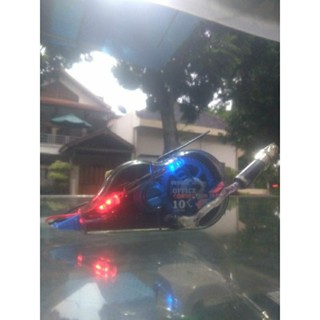 tipe x trondol pakai dinamo+lampu+tempat batrais