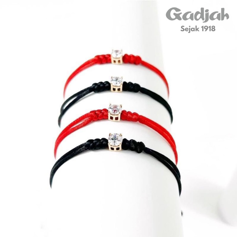 Gelang Emas Tali Fashion Solitaire - Toko Emas Gadjah